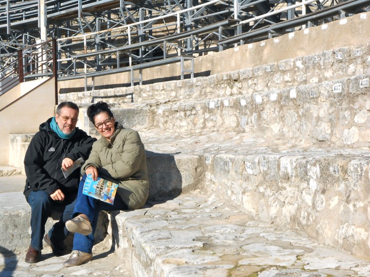 Com a Rossani Thomas na arquibancada do Coliseu