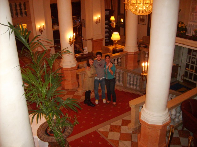 Pausa no roteiro em Manhein, na Alemanha, próximo de Heidelberg